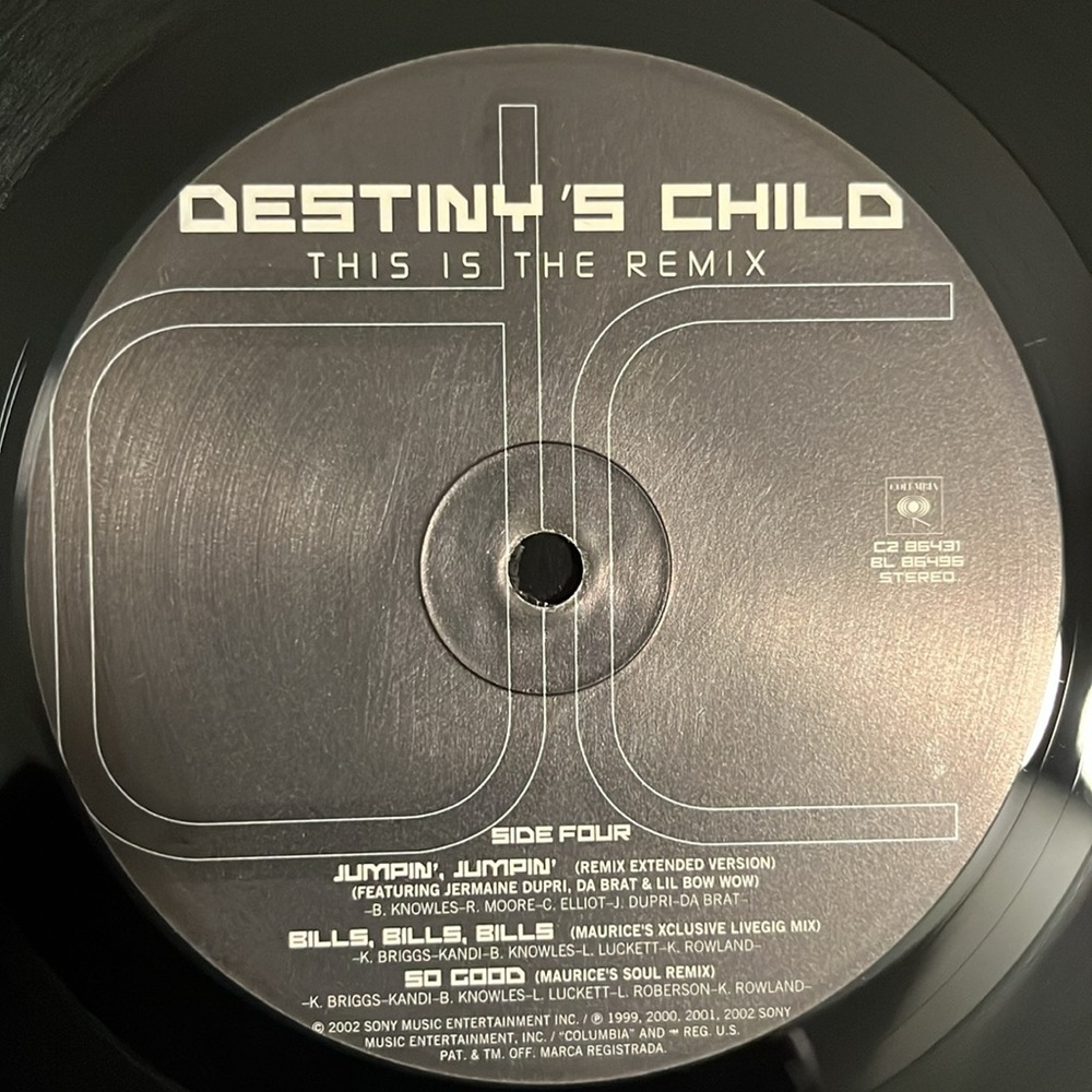 Destiny’s Child - “This Is The Remix” Vinyl 2x LP - Picture 7 of 7